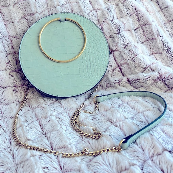 Light blue circular clutch - Picture 2 of 4